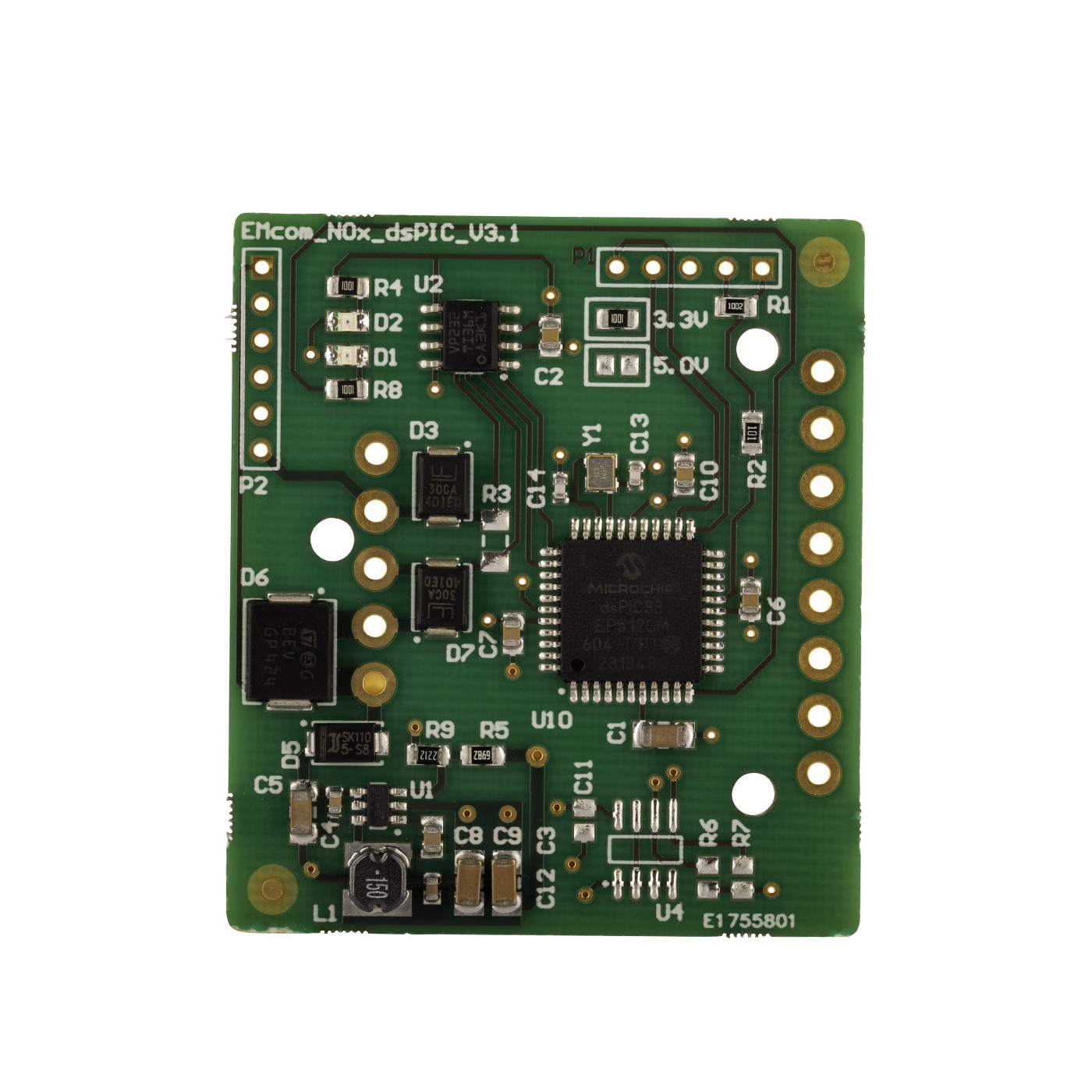 Volvo / Renault Euro 6 Step E 2021 - 2026 NOx Sensor Emulator PCB
